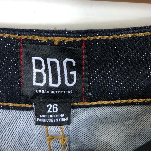 BDG Glitter Button Fly High Rise Jeans Sz 26 - Picture 13 of 13